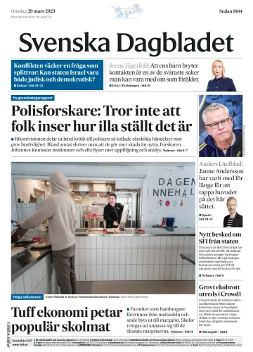 Svenska Dagbladet - 29 Márta 2023