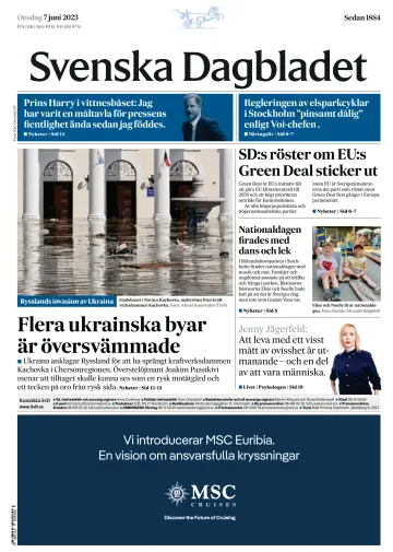 Svenska Dagbladet - 07 июн. 2023