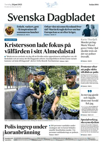 Svenska Dagbladet - 29 Meith 2023