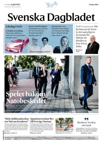 Svenska Dagbladet - 15 июл. 2023