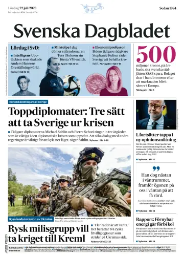 Svenska Dagbladet - 22 Iúil 2023