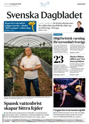 Svenska Dagbladet - 14 авг. 2023