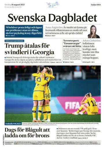 Svenska Dagbladet - 16 авг. 2023