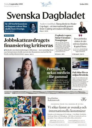 Svenska Dagbladet - 05 сен. 2023