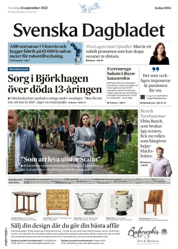 Svenska Dagbladet - 14 MFómh 2023