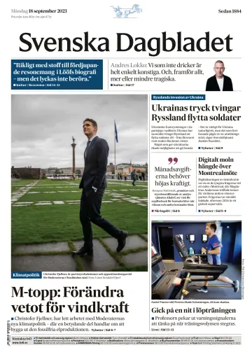 Svenska Dagbladet - 18 MFómh 2023