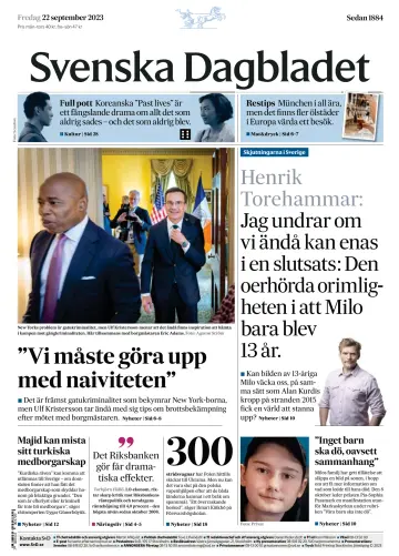 Svenska Dagbladet - 22 MFómh 2023