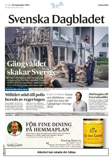 Svenska Dagbladet - 29 MFómh 2023