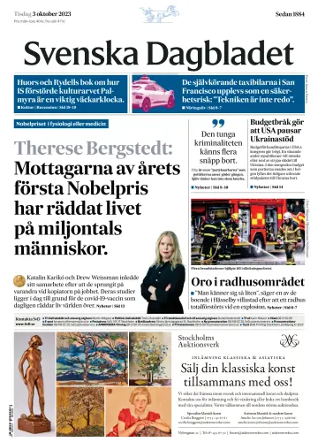 Svenska Dagbladet - 03 окт. 2023