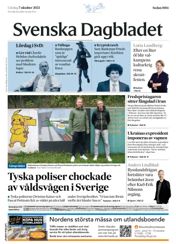 Svenska Dagbladet - 07 окт. 2023