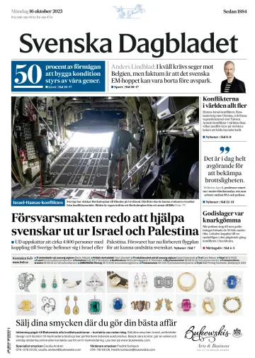 Svenska Dagbladet - 16 ott 2023