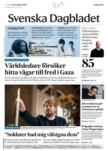 Svenska Dagbladet - 04 ноя. 2023