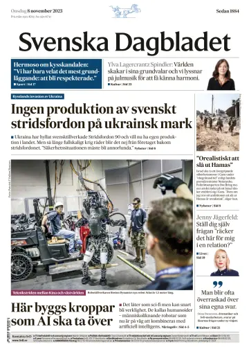 Svenska Dagbladet - 08 ноя. 2023