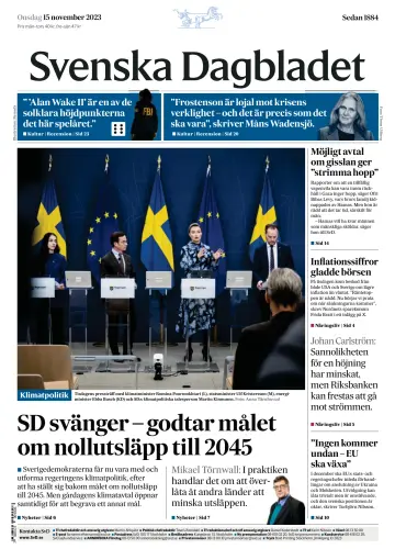 Svenska Dagbladet - 15 Tach 2023