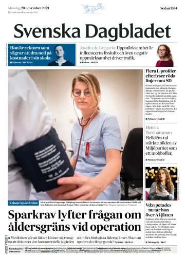 Svenska Dagbladet - 20 Nov 2023