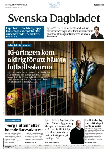 Svenska Dagbladet - 21 ноя. 2023