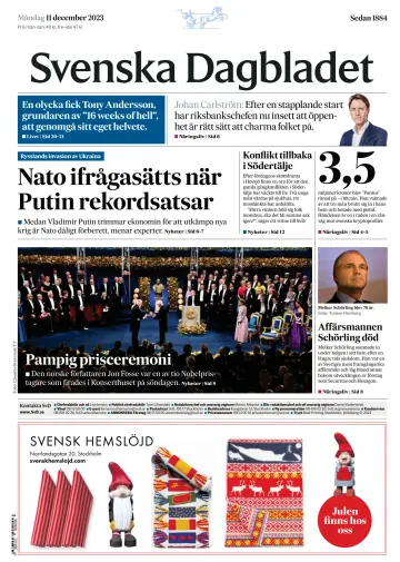 Svenska Dagbladet - 11 Rhag 2023