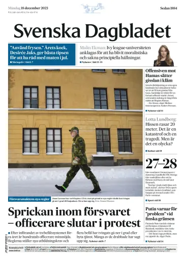 Svenska Dagbladet - 18 Noll 2023