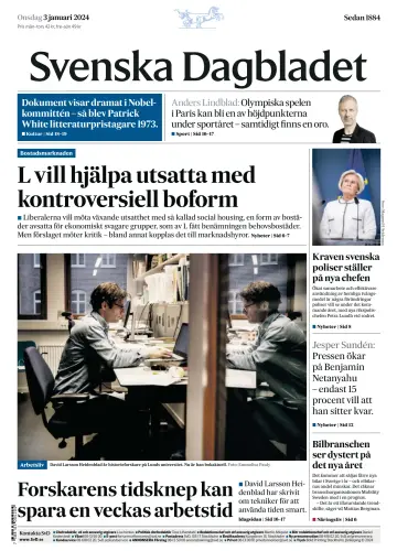 Svenska Dagbladet - 3 Ion 2024