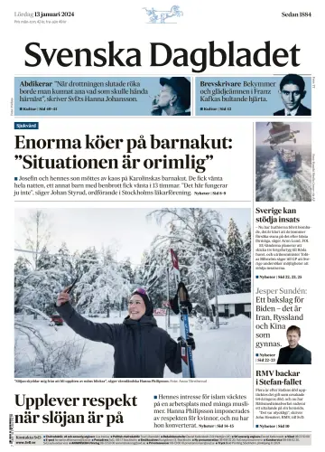 Svenska Dagbladet - 13 Ean 2024