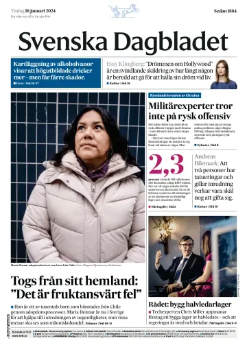 Svenska Dagbladet - 16 Ion 2024