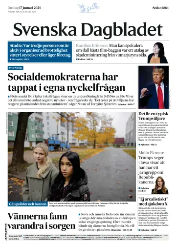Svenska Dagbladet - 17 Ean 2024