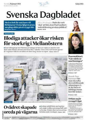 Svenska Dagbladet - 18 Ion 2024