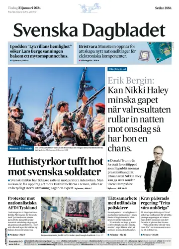 Svenska Dagbladet - 23 янв. 2024