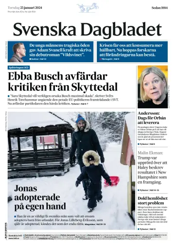 Svenska Dagbladet - 25 Ean 2024