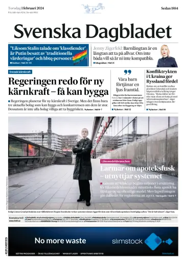 Svenska Dagbladet - 1 Feabh 2024