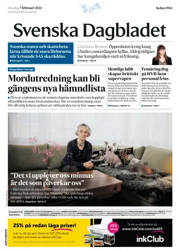 Svenska Dagbladet - 7 Feabh 2024
