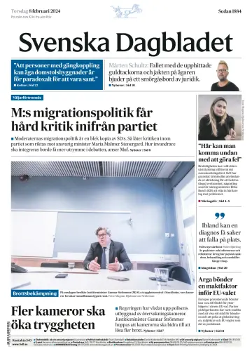 Svenska Dagbladet - 8 Feabh 2024