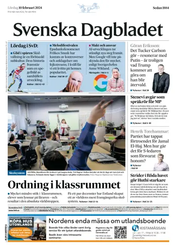 Svenska Dagbladet - 10 Chwef 2024