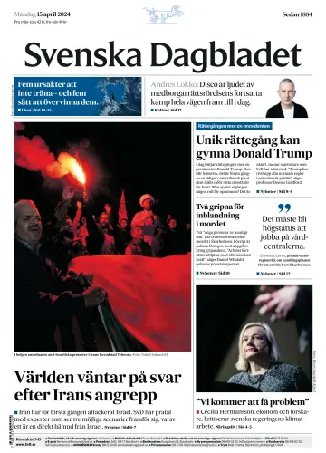 Svenska Dagbladet - 15 四月 2024