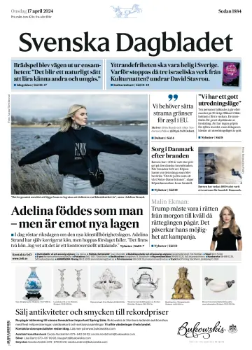 Svenska Dagbladet - 17 四月 2024