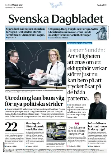 Svenska Dagbladet - 30 Ebri 2024