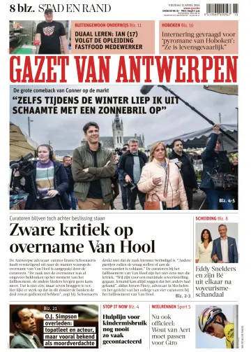 Gazet van Antwerpen Stad en Rand - 12 四月 2024
