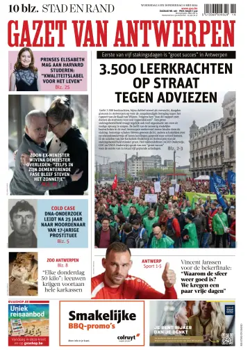 Gazet van Antwerpen Stad en Rand - 8 May 2024