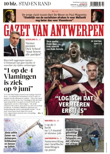 Gazet van Antwerpen Stad en Rand - 29 May 2024