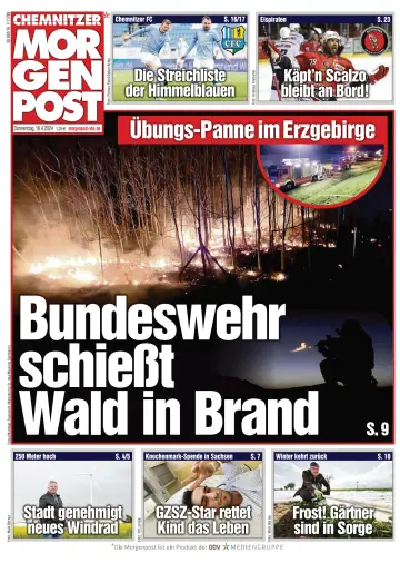 Chemnitzer Morgenpost - 18 abril 2024
