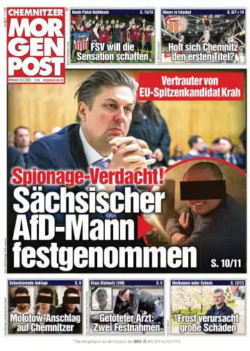 Chemnitzer Morgenpost - 24 Apr. 2024