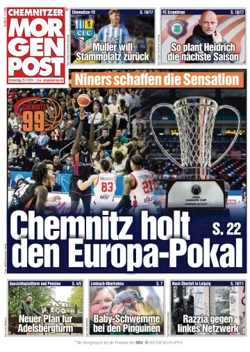Chemnitzer Morgenpost - 25 Apr. 2024