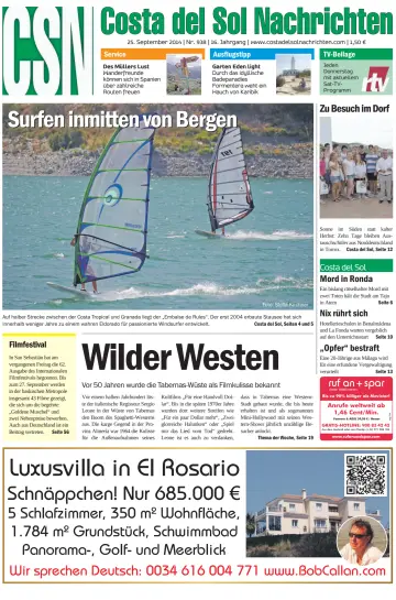 Costa del Sol Nachrichten - 25 Sep 2014