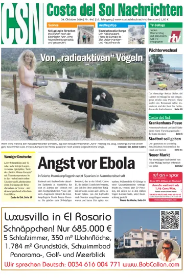 Costa del Sol Nachrichten - 9 Oct 2014