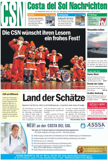 Costa del Sol Nachrichten - 25 Dec 2014