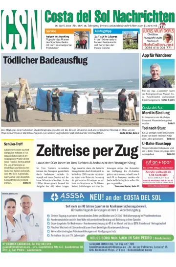Costa del Sol Nachrichten - 16 Apr 2015