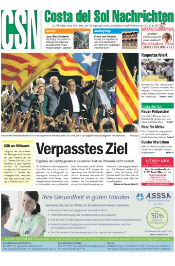 Costa del Sol Nachrichten - 1 Oct 2015