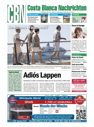 Costa Blanca Nachrichten - 17 Oct 2014