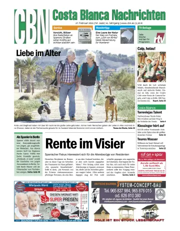 Costa Blanca Nachrichten - 27 Feb 2015