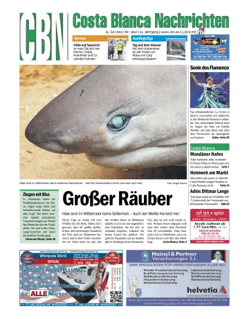 Costa Blanca Nachrichten - 31 Jul 2015